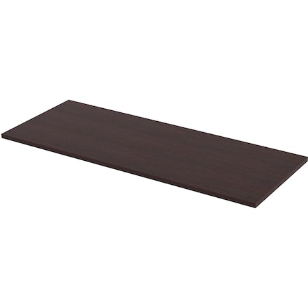 Lorell Training Tabletop, 60" x 24" x 1", Espresso LLR59636